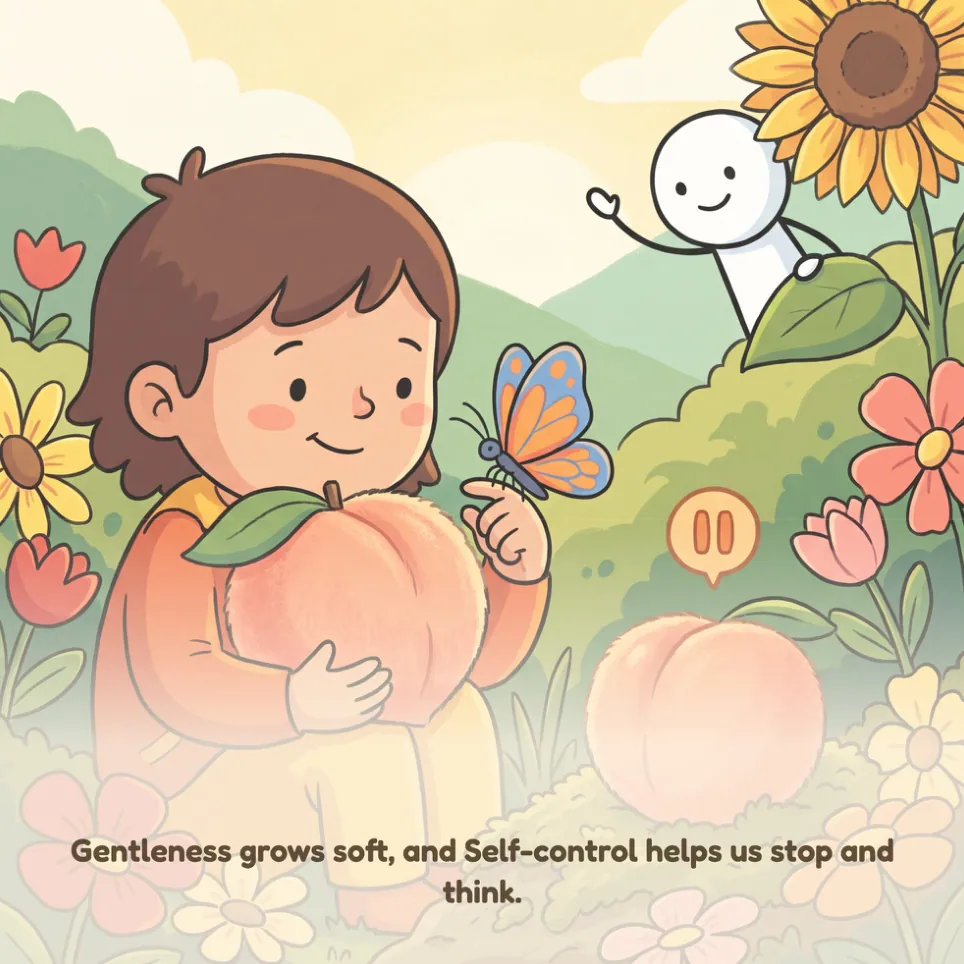 A page from The Fruit of the Spirit
