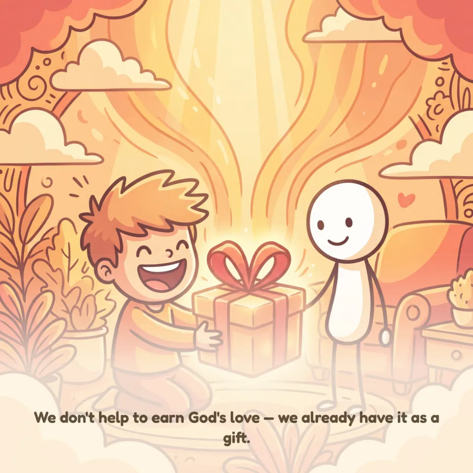 A page from Faith and Good Deeds