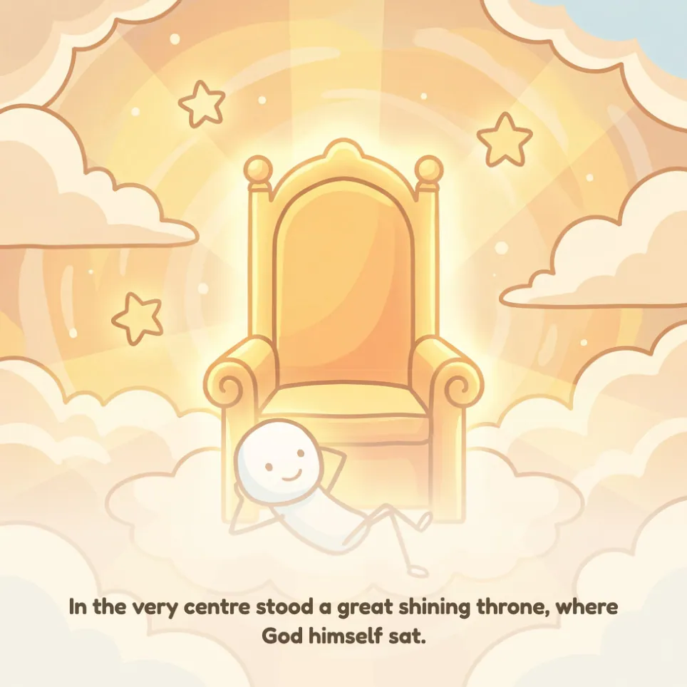 A page from The Throne Room