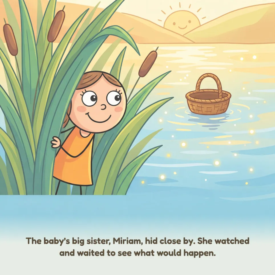 A page from Baby Moses