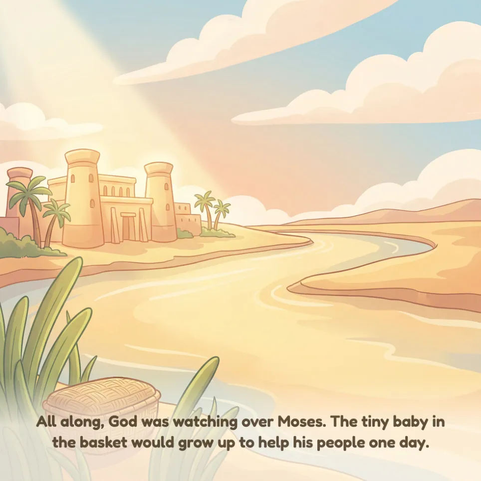A page from Baby Moses
