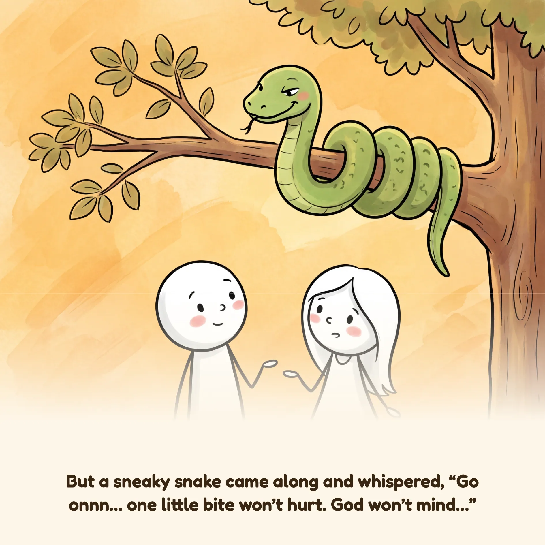 A page from Adam and Eve