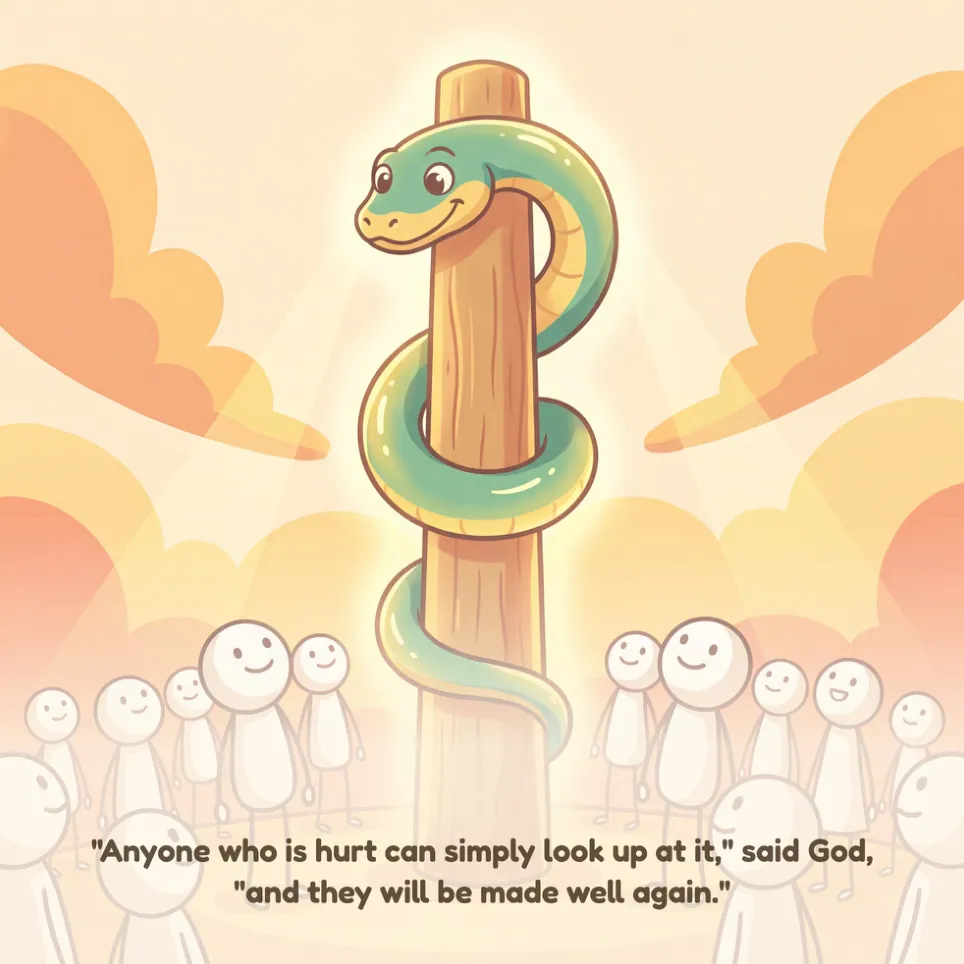 A page from The Bronze Serpent