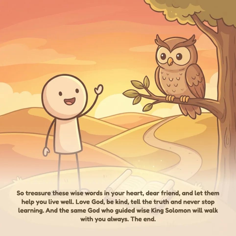 A page from Proverbs