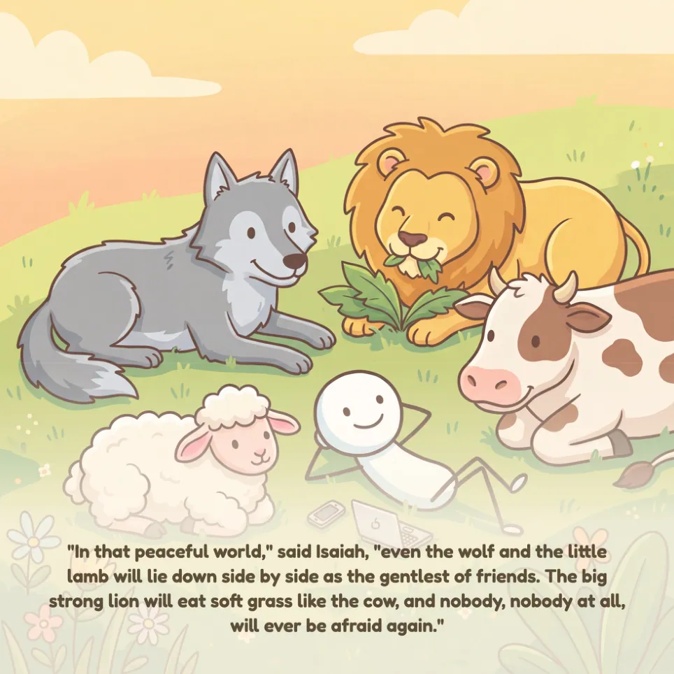 A page from Isaiah