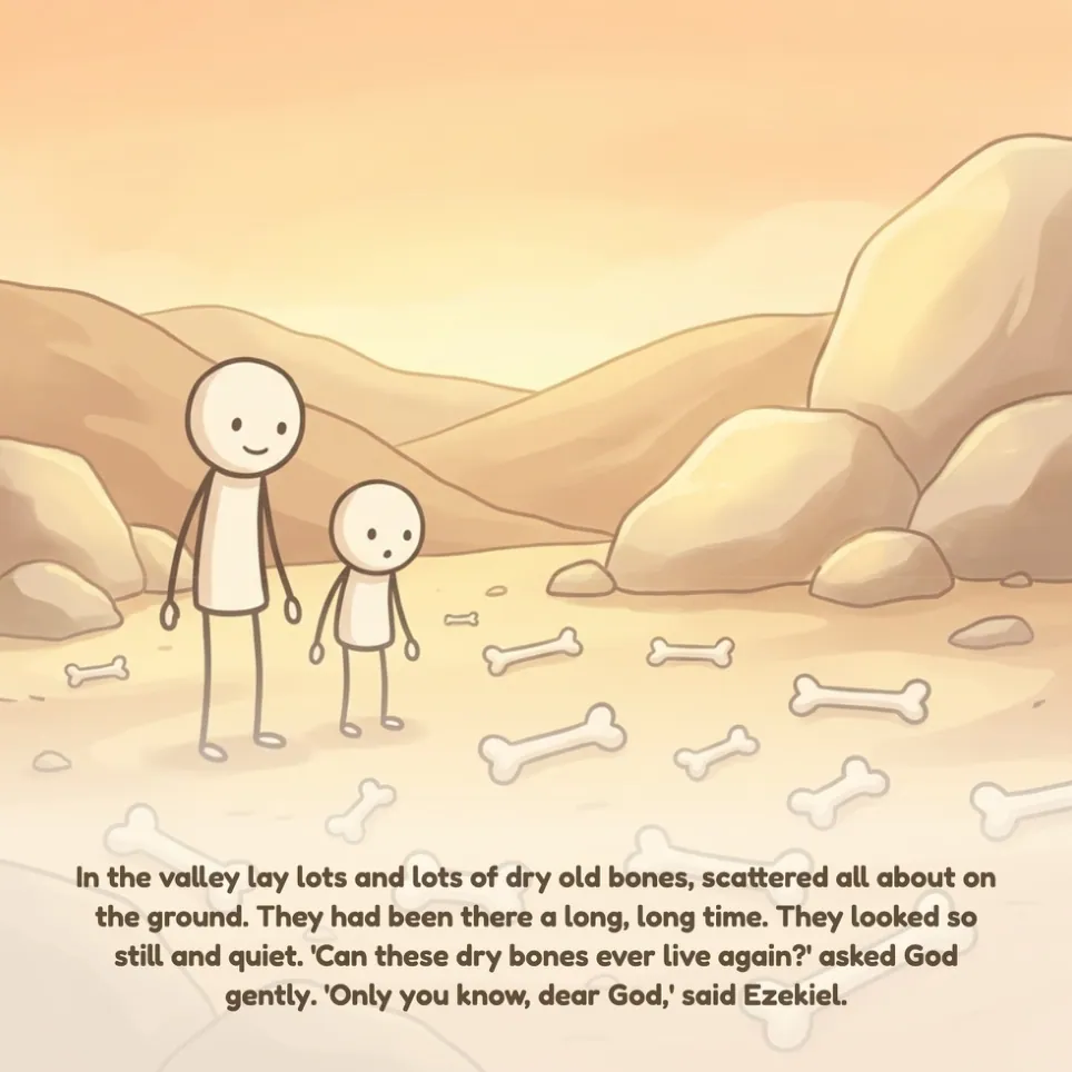 A page from Ezekiel