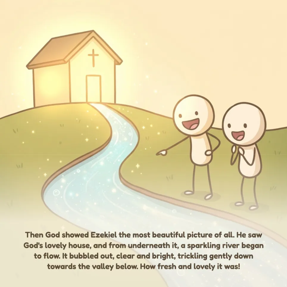 A page from Ezekiel