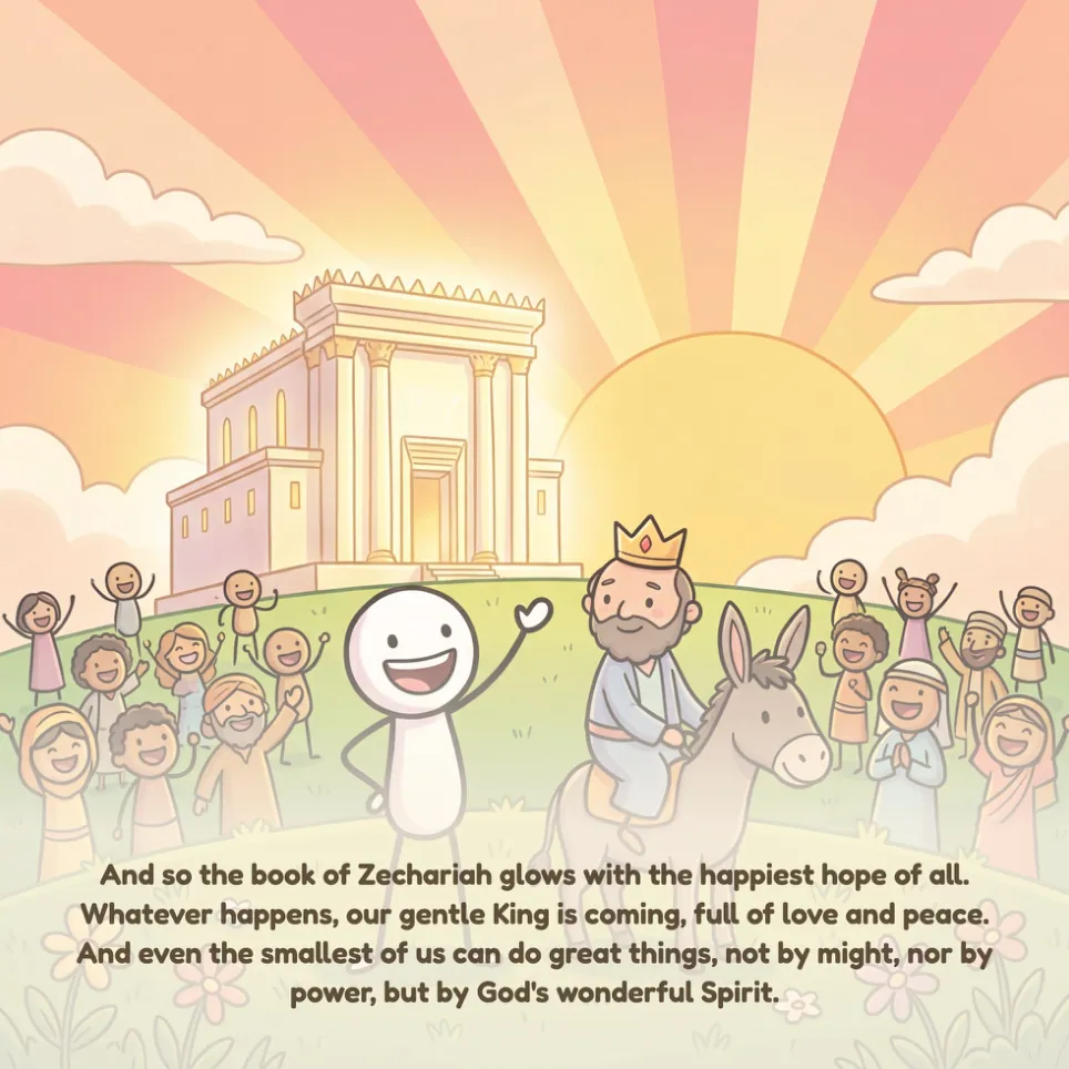 A page from Zechariah