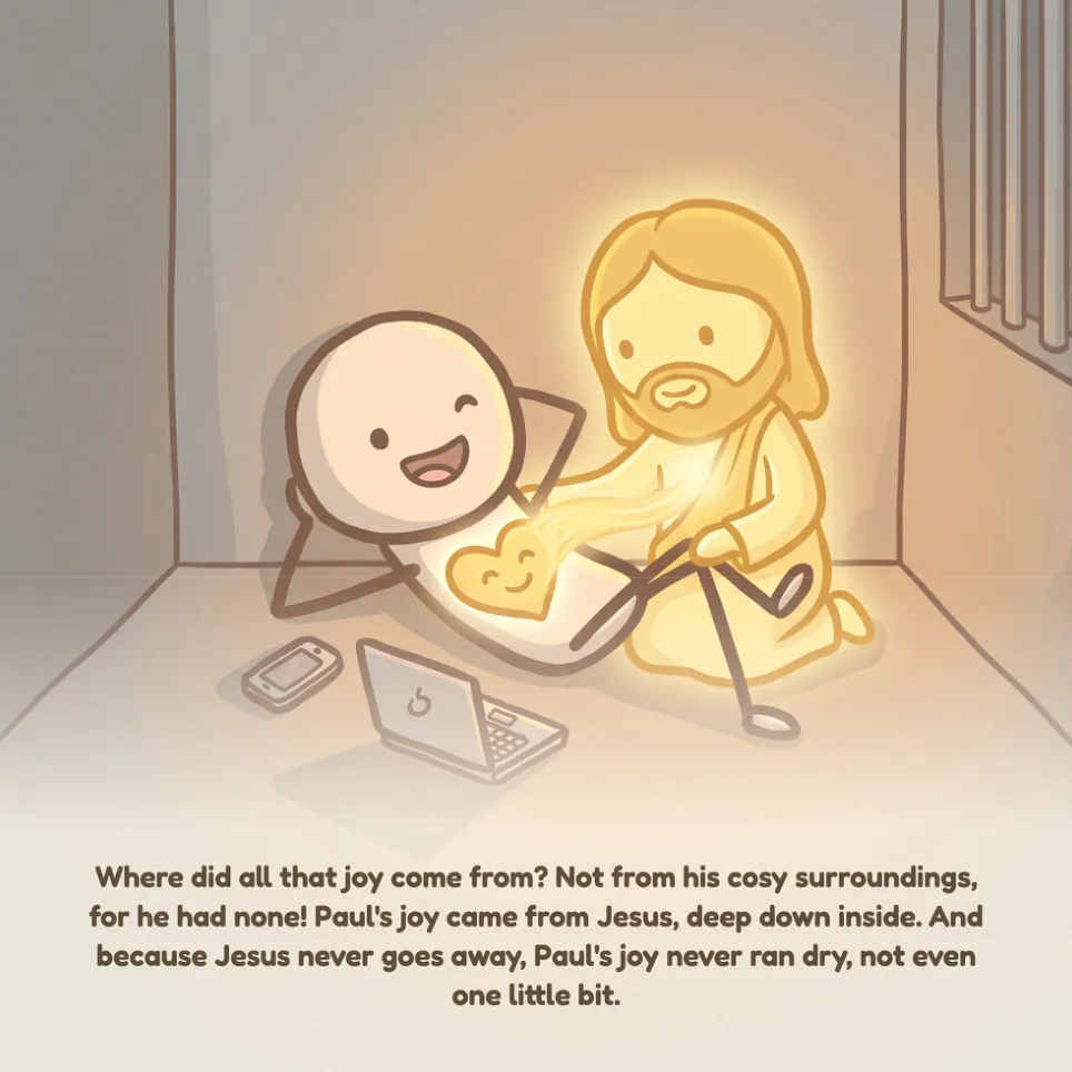 A page from Philippians