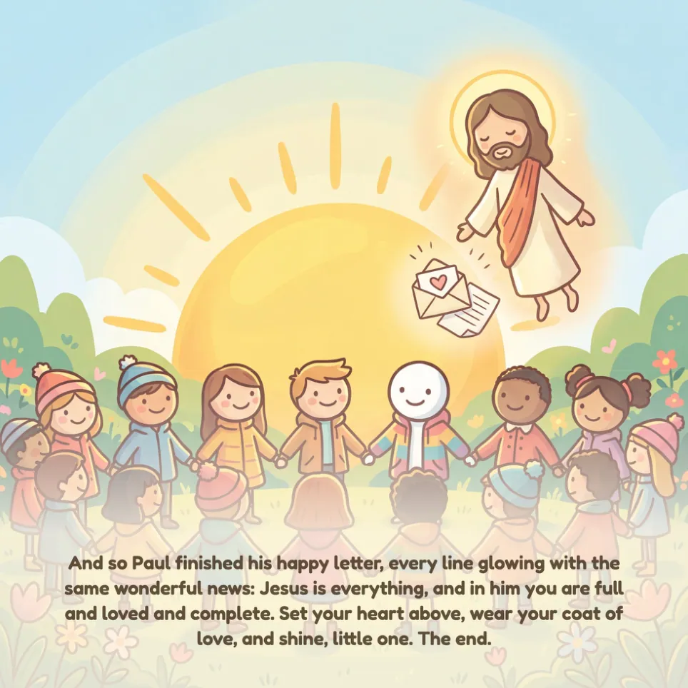 A page from Colossians