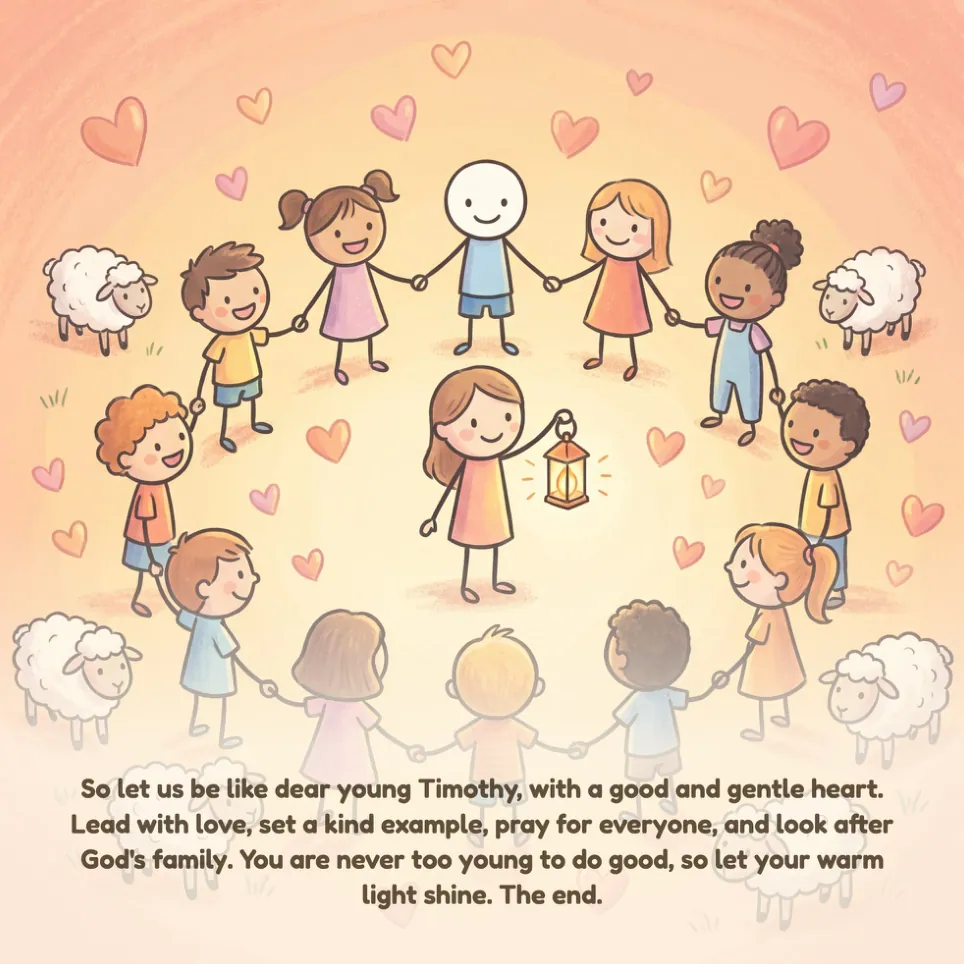 A page from 1 Timothy