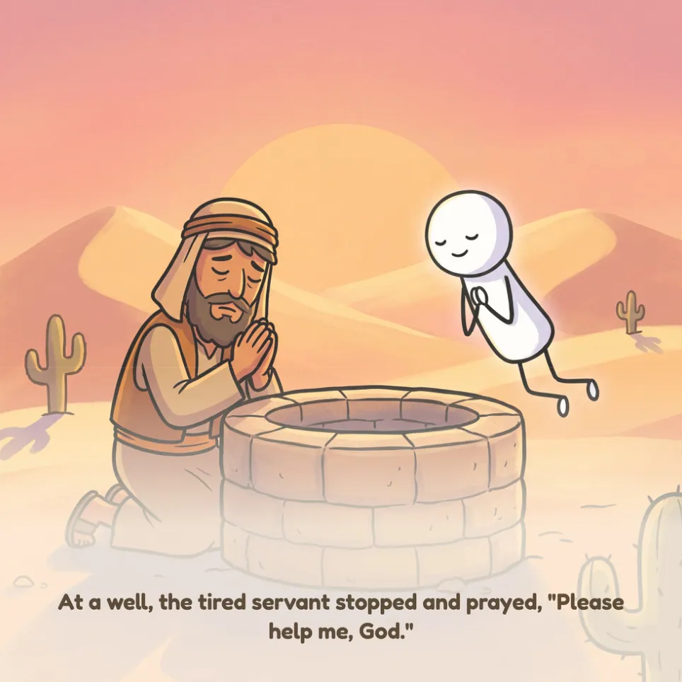 A page from Isaac and Rebekah