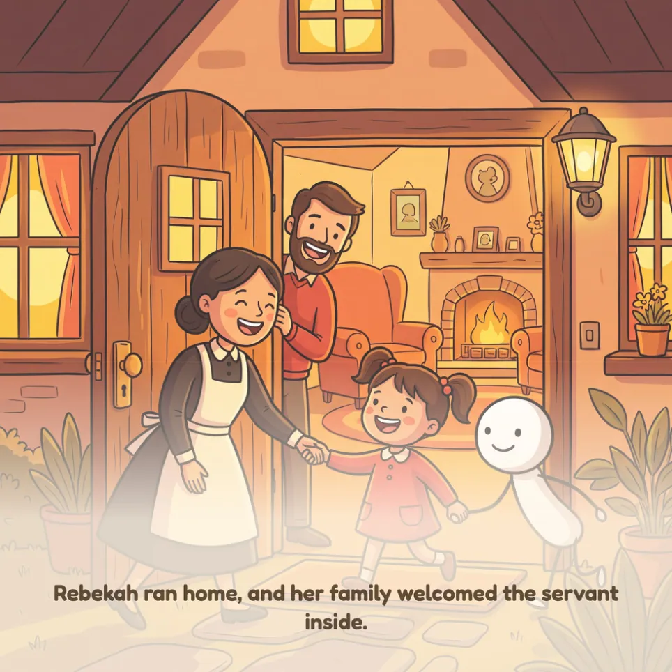 A page from Isaac and Rebekah