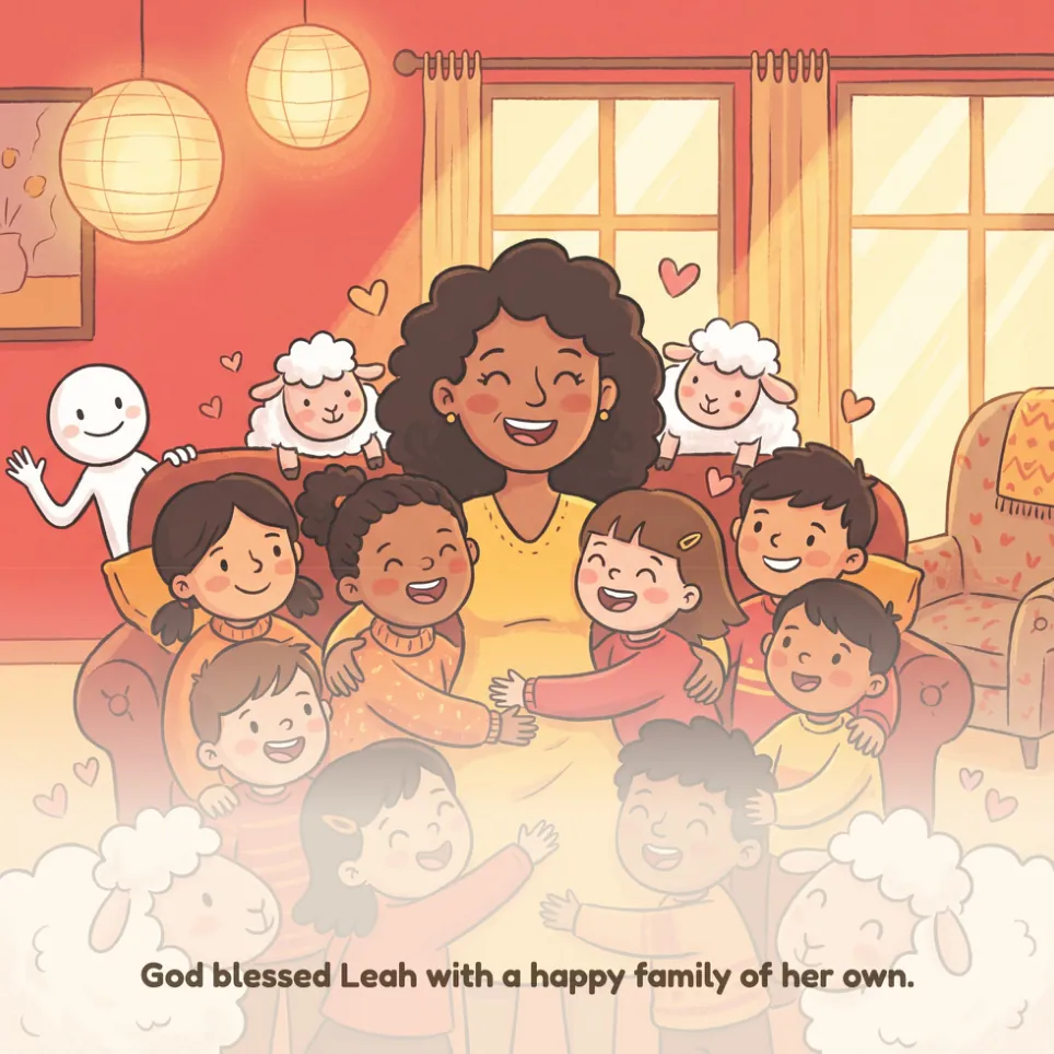 A page from Jacob, Rachel and Leah