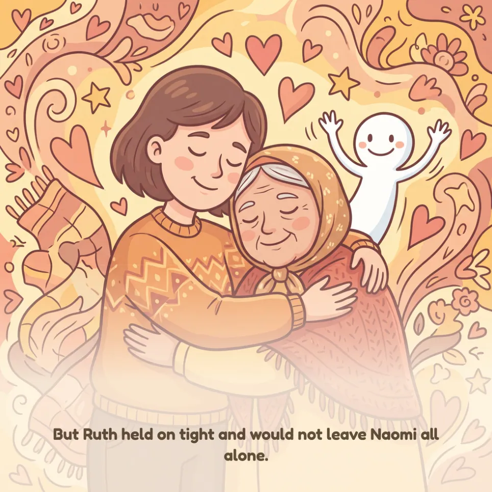A page from Ruth and Naomi