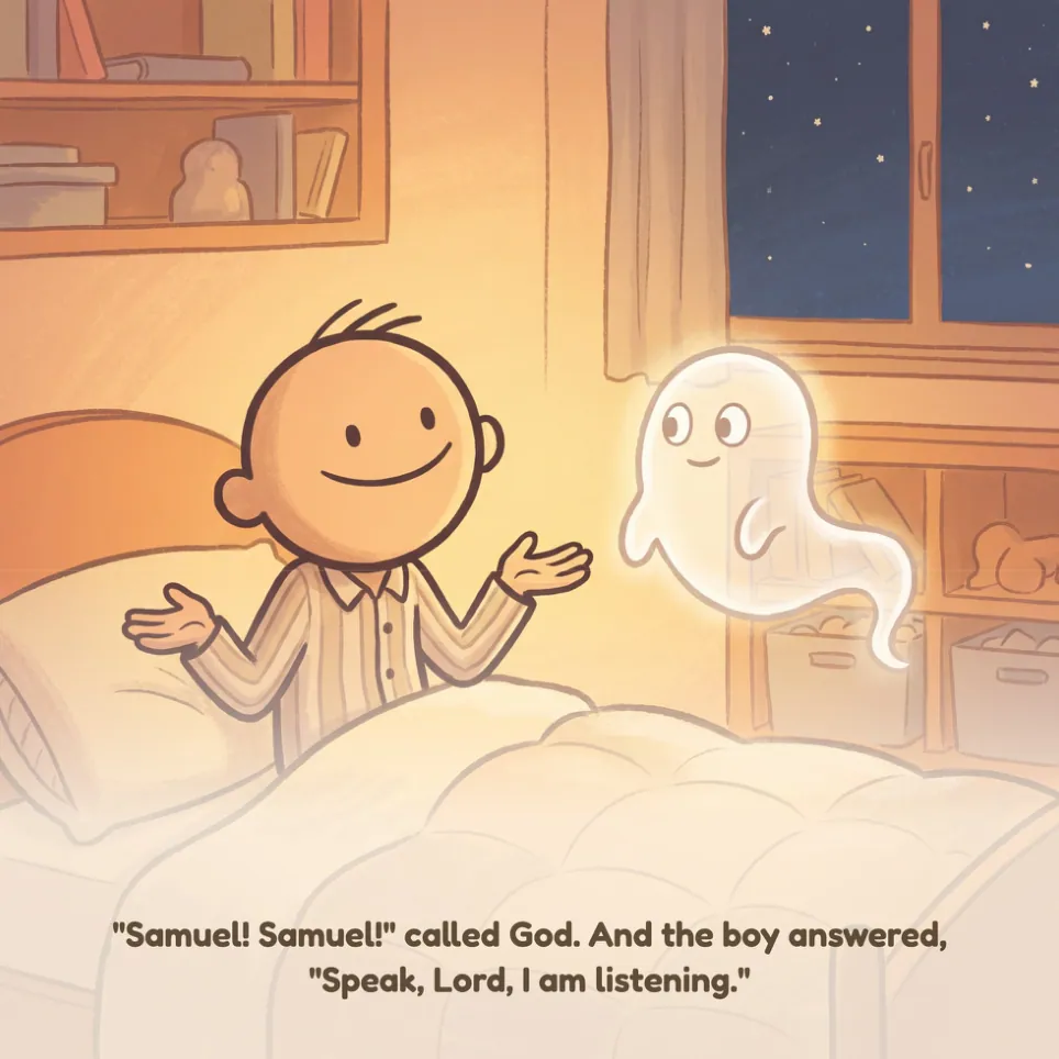 A page from Samuel is Called