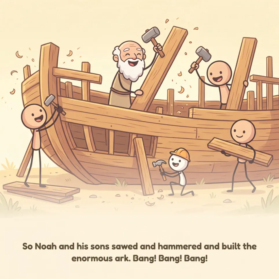 A page from Noah's Ark