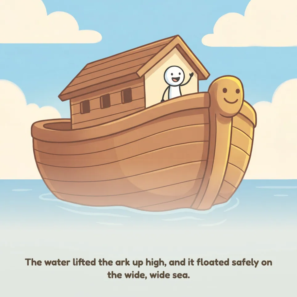 A page from Noah's Ark