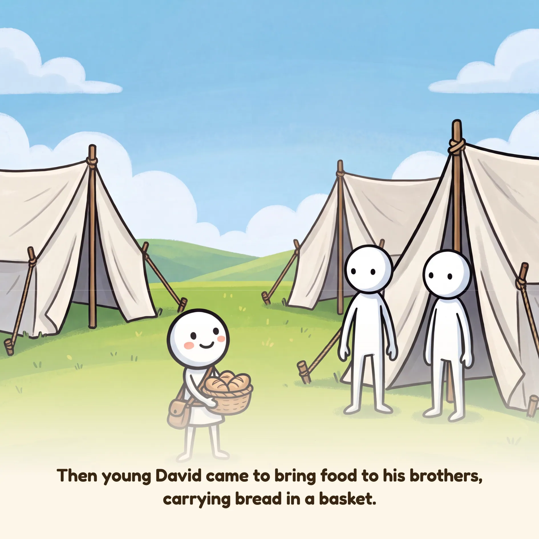 A page from David and Goliath