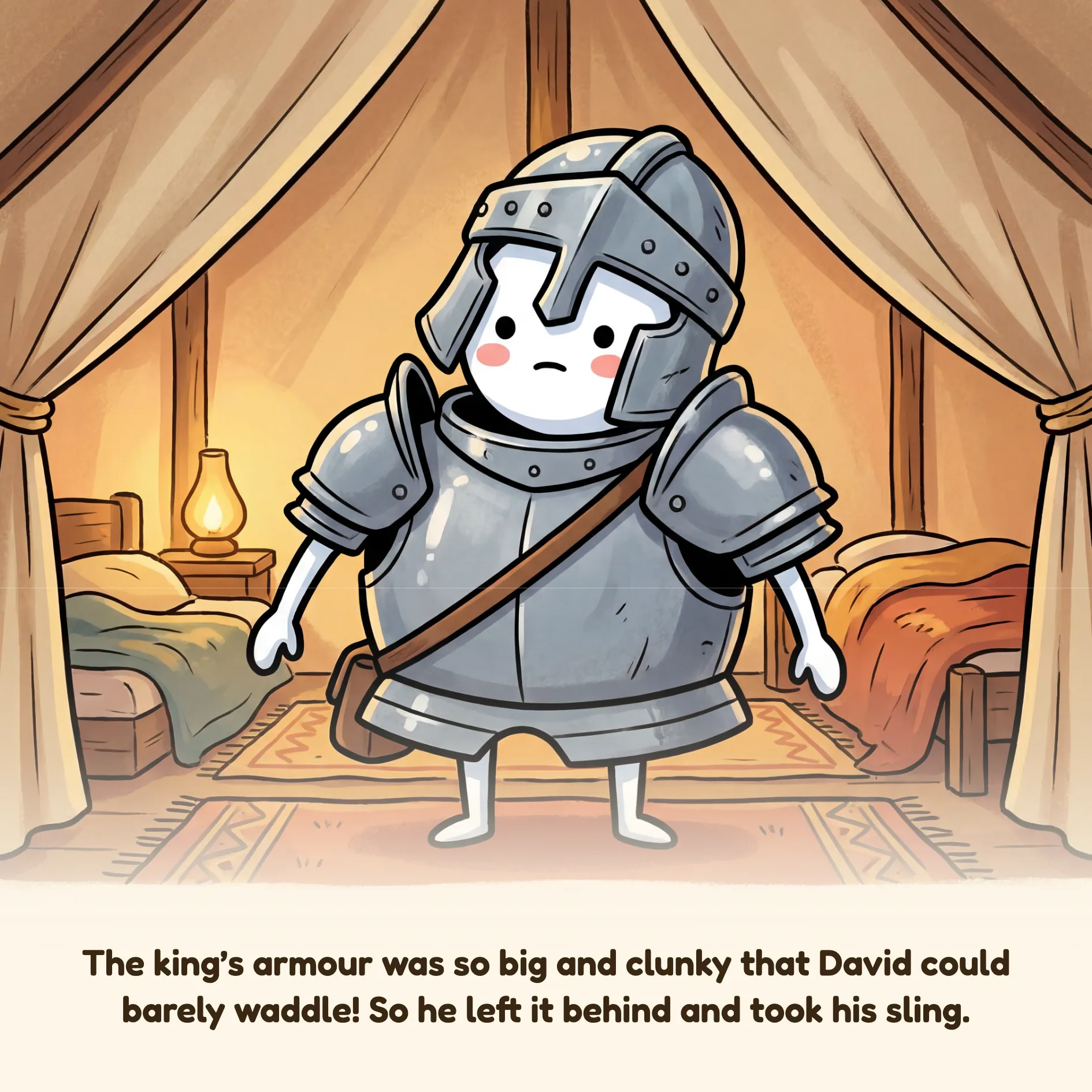 A page from David and Goliath