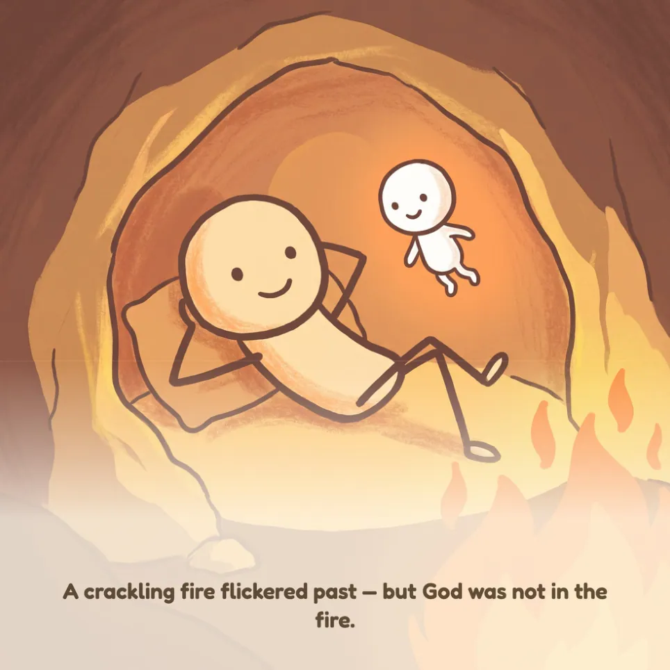 A page from Elijah and the Whisper