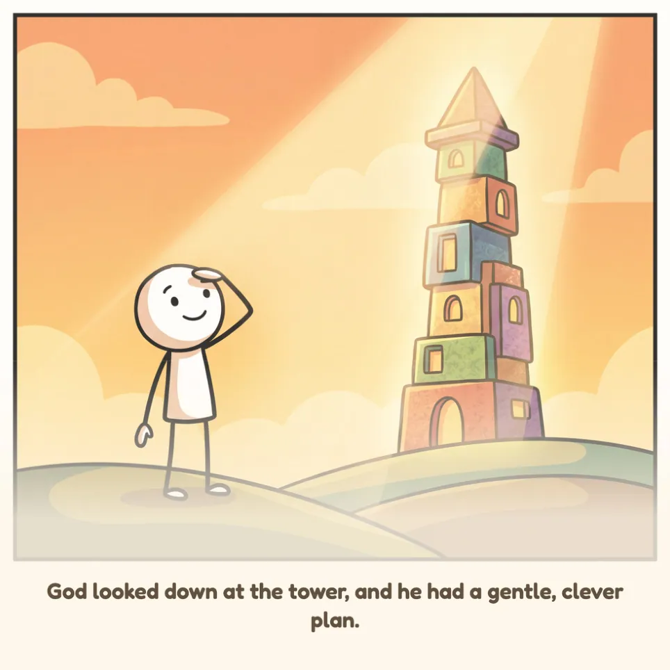 A page from The Tower of Babel