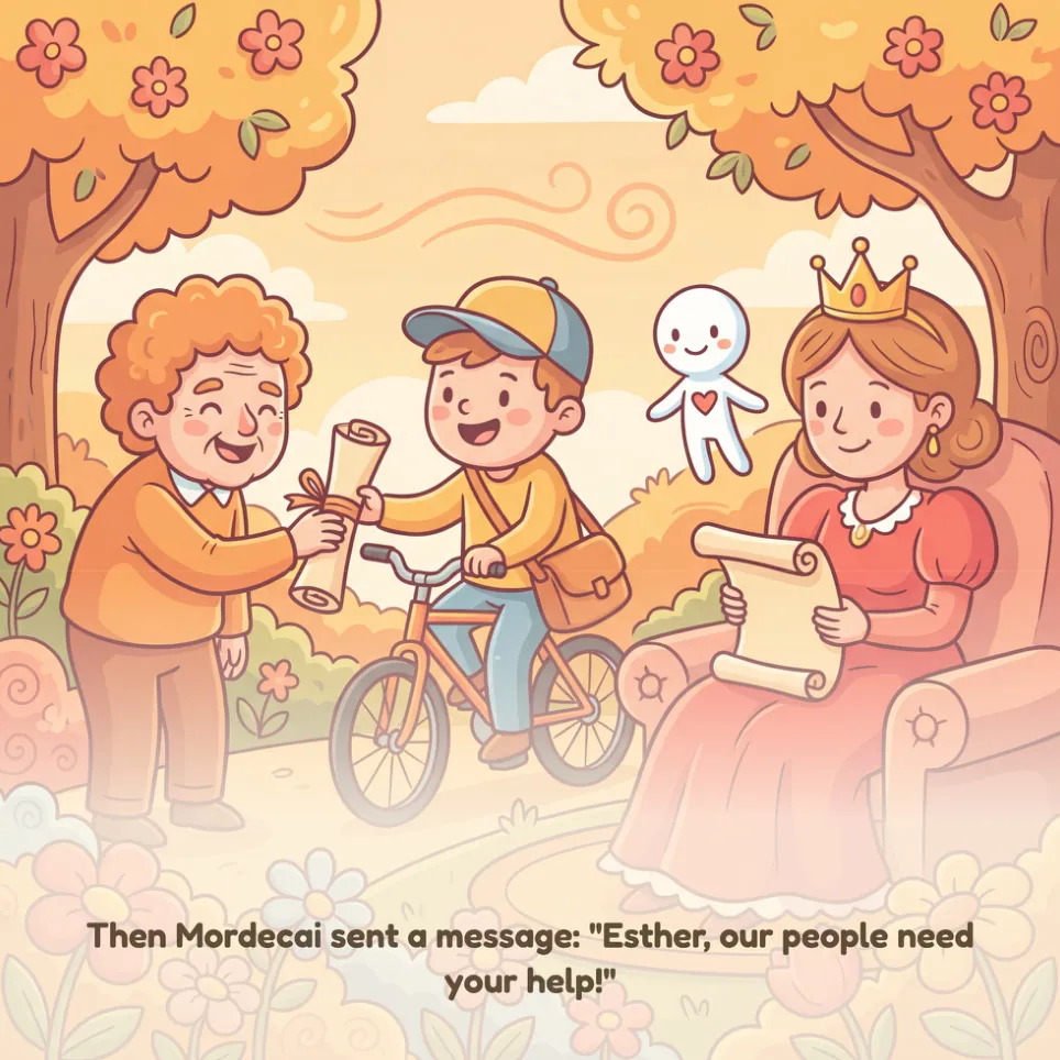A page from Esther the Brave Queen