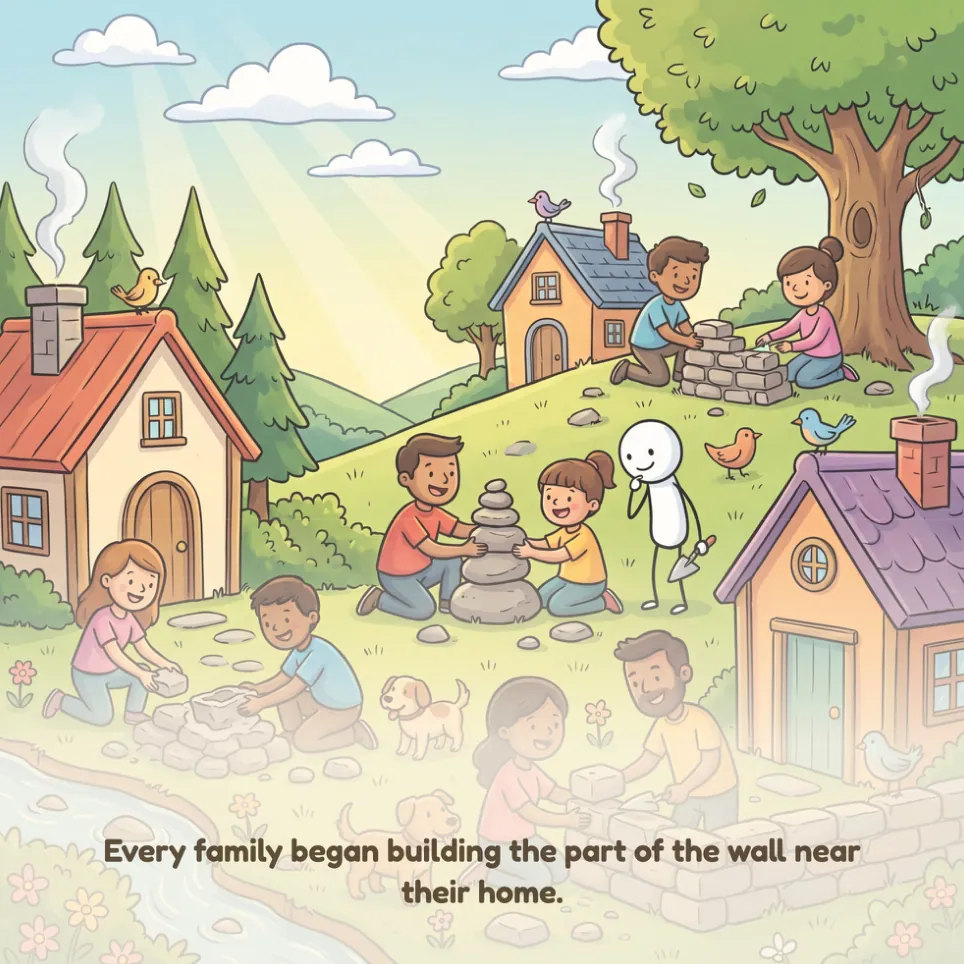 A page from Rebuilding the Walls