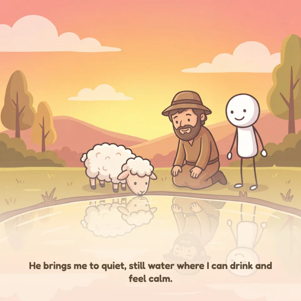 A page from The Shepherd's Psalm