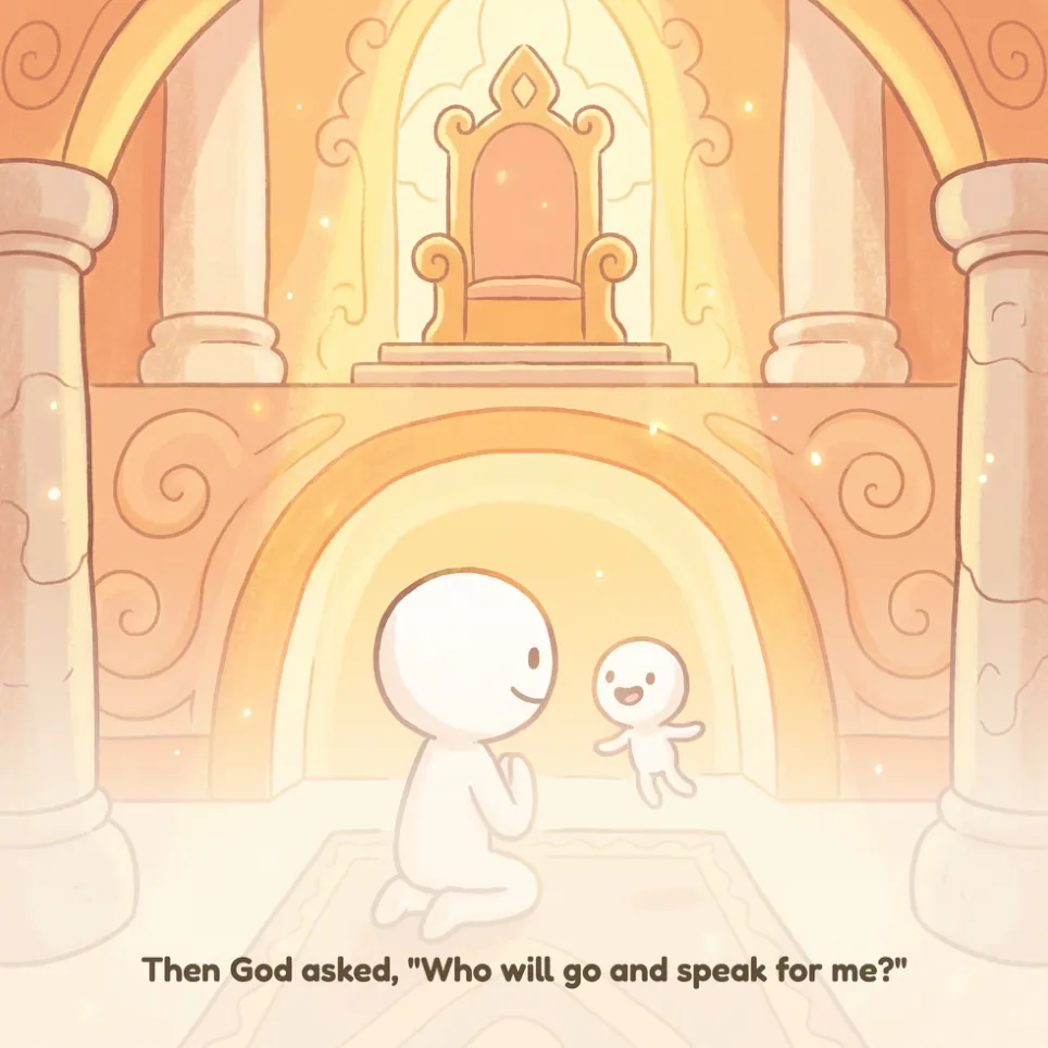 A page from Isaiah's Vision