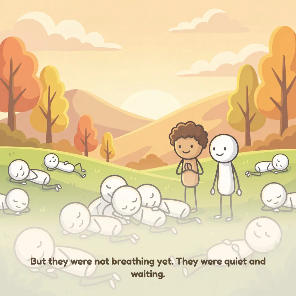 A page from The Valley of Dry Bones