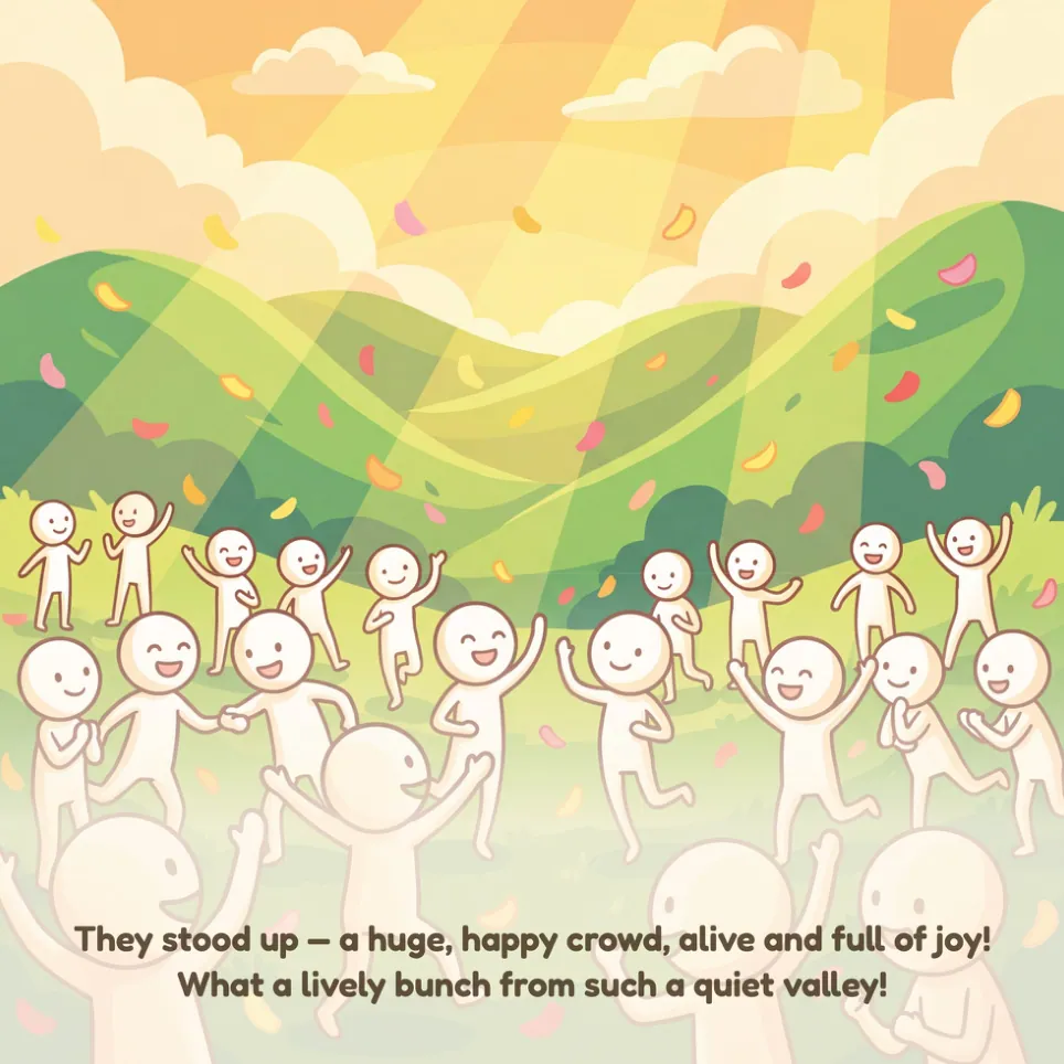 A page from The Valley of Dry Bones
