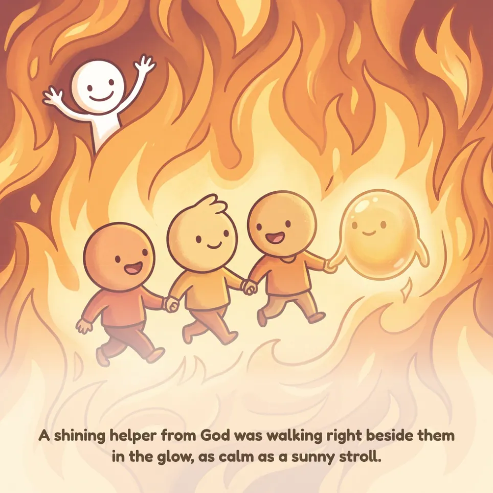 A page from The Fiery Furnace