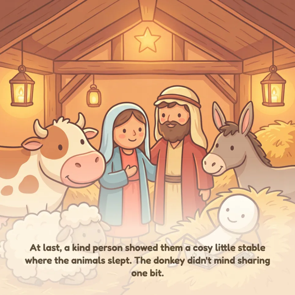 A page from The Nativity