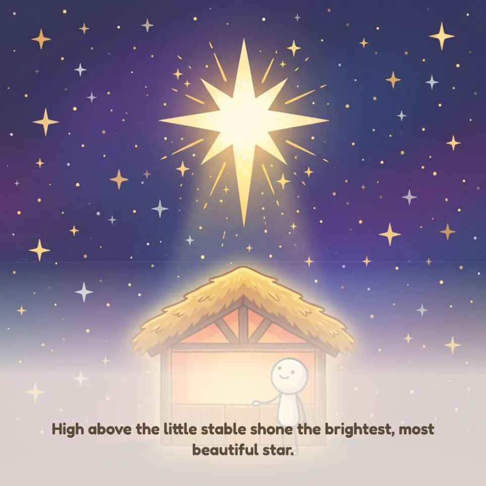 A page from The Nativity