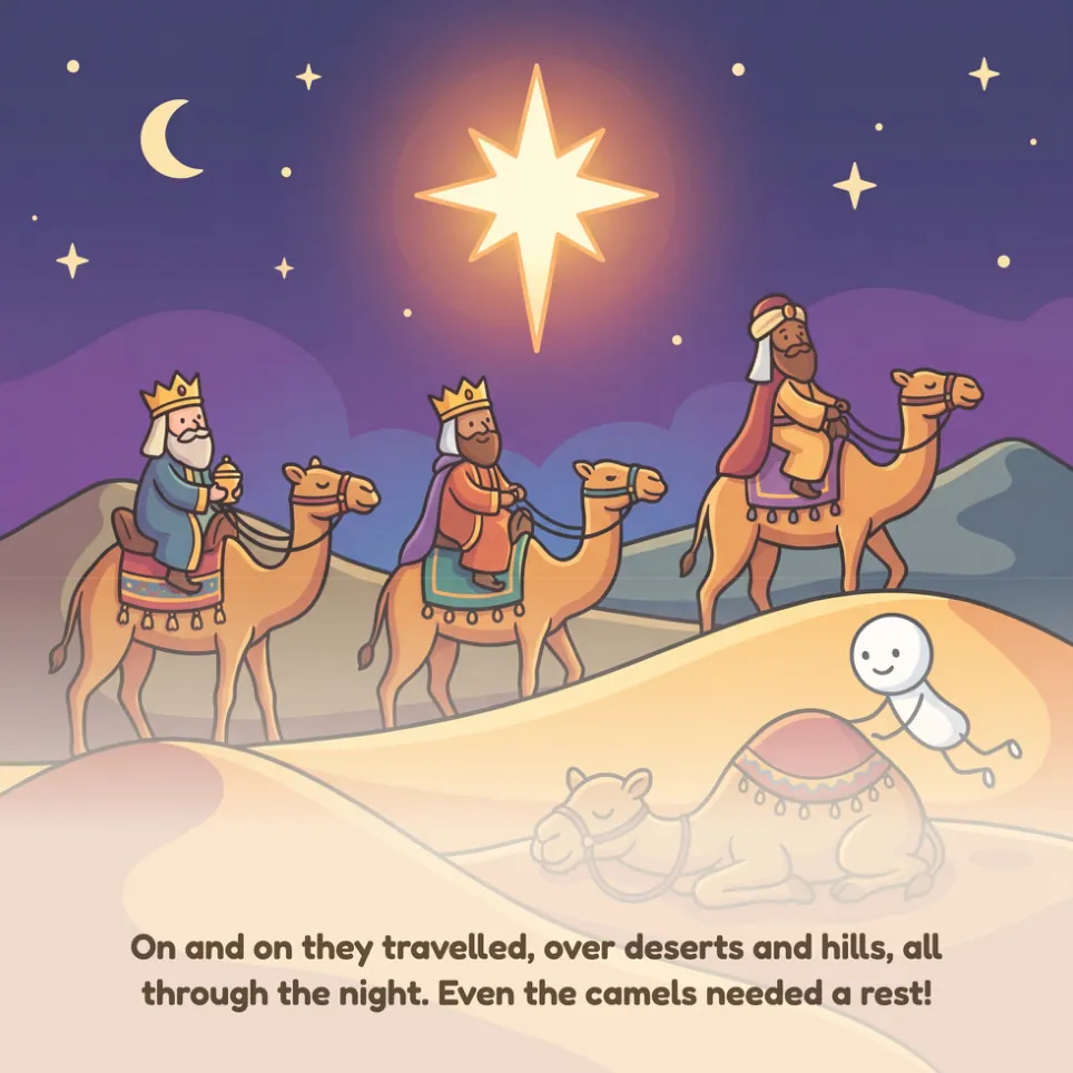 A page from The Wise Men