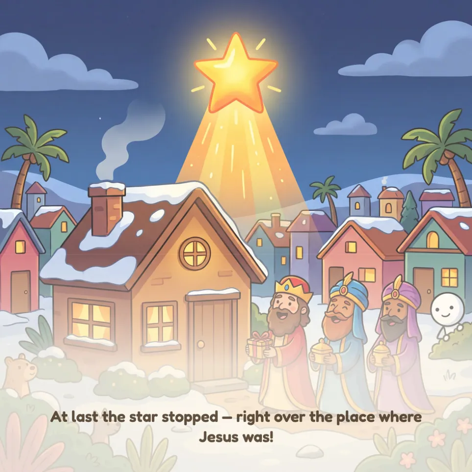A page from The Wise Men