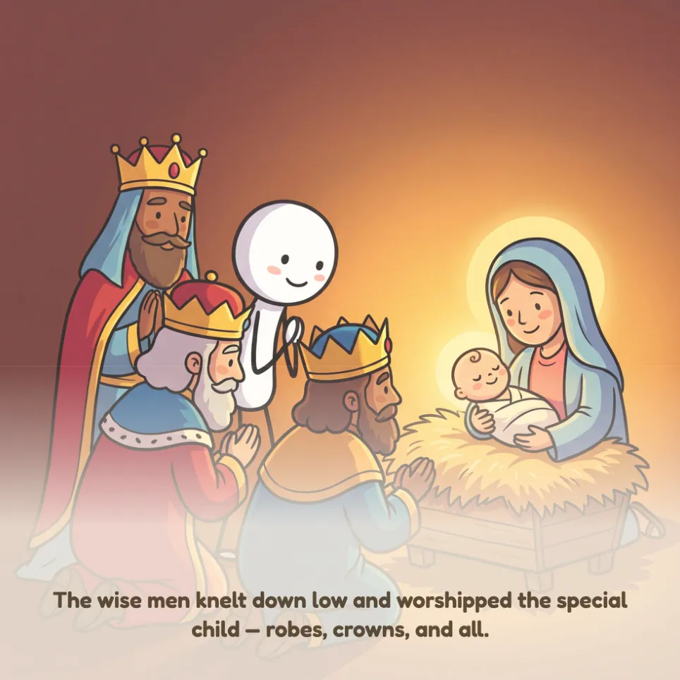 A page from The Wise Men
