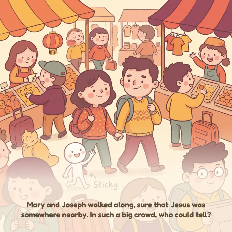 A page from Boy Jesus in the Temple