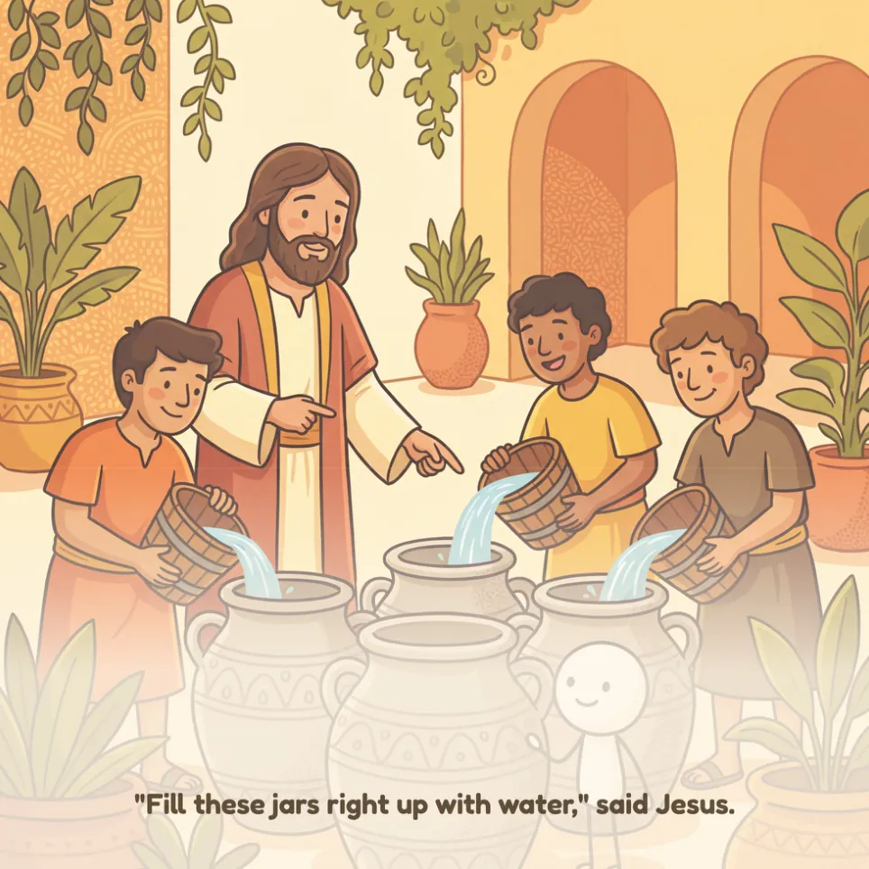 A page from Water into Wine