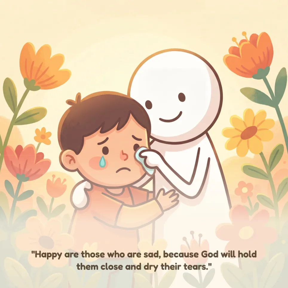 A page from The Beatitudes