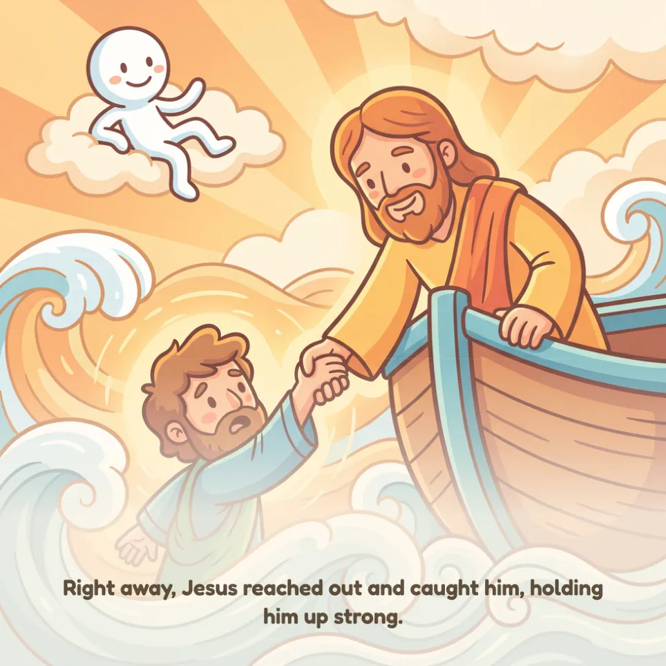 A page from Walking on Water