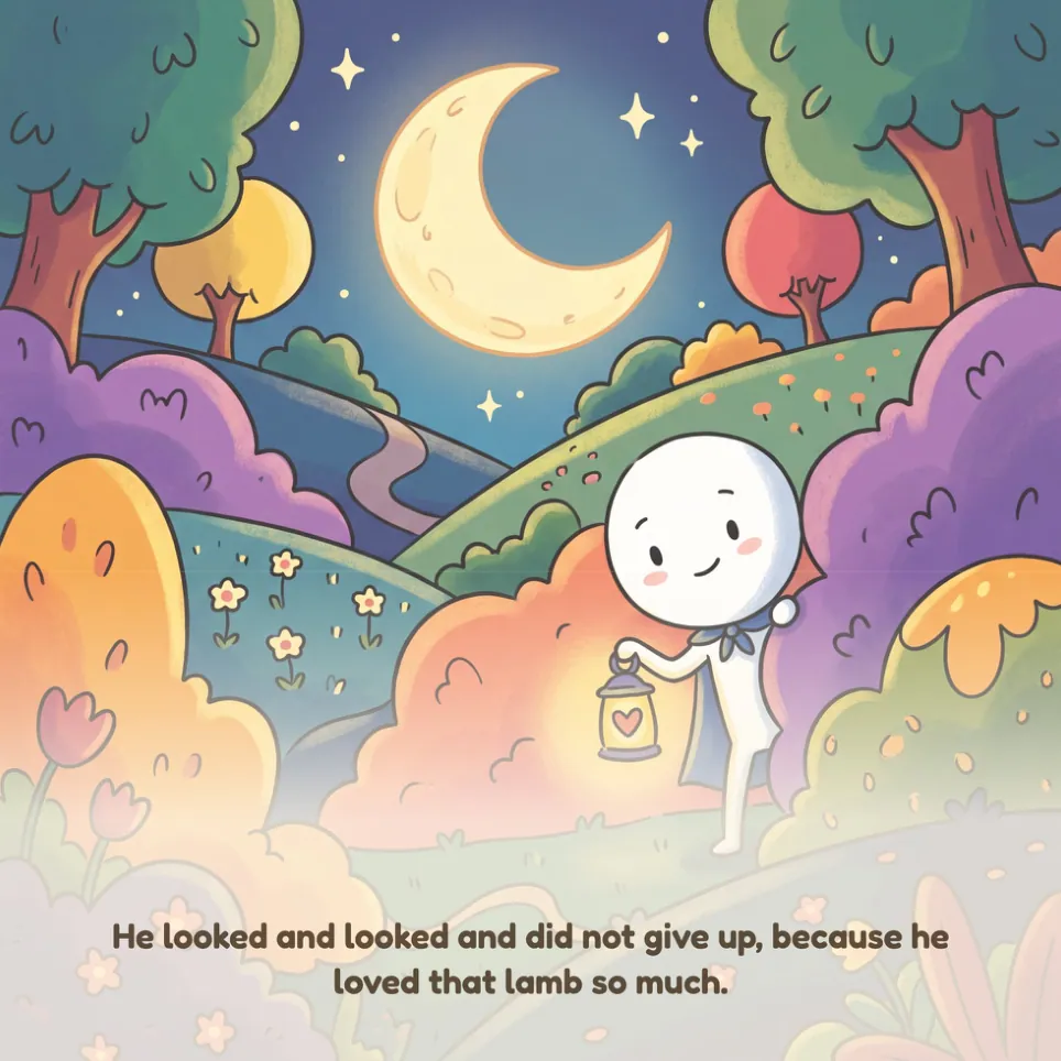 A page from The Lost Sheep