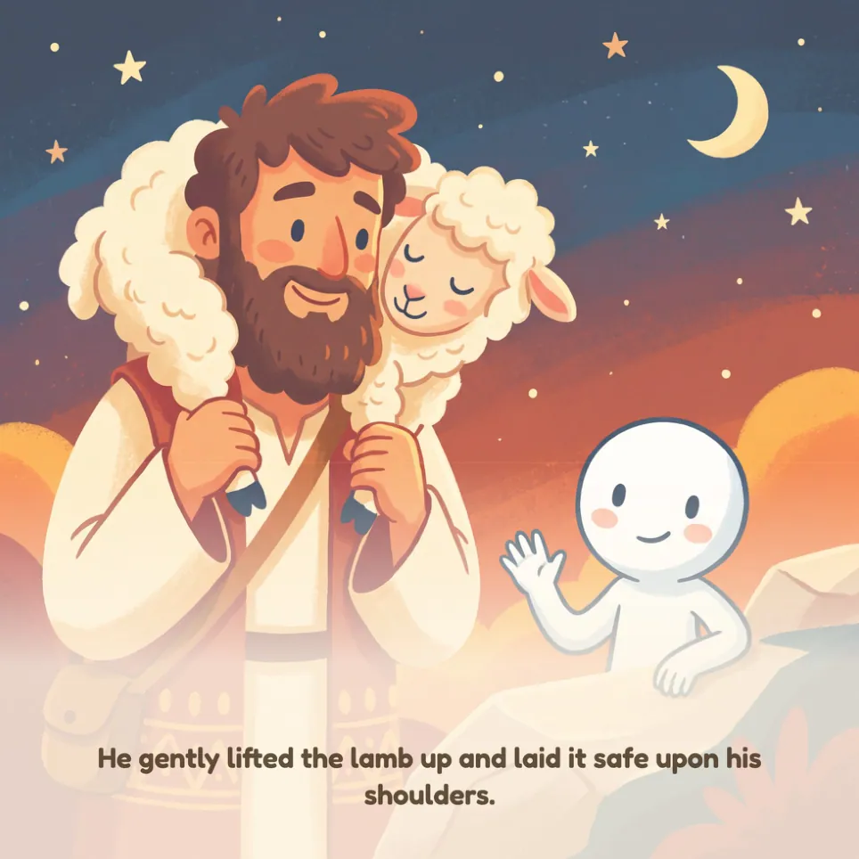 A page from The Lost Sheep