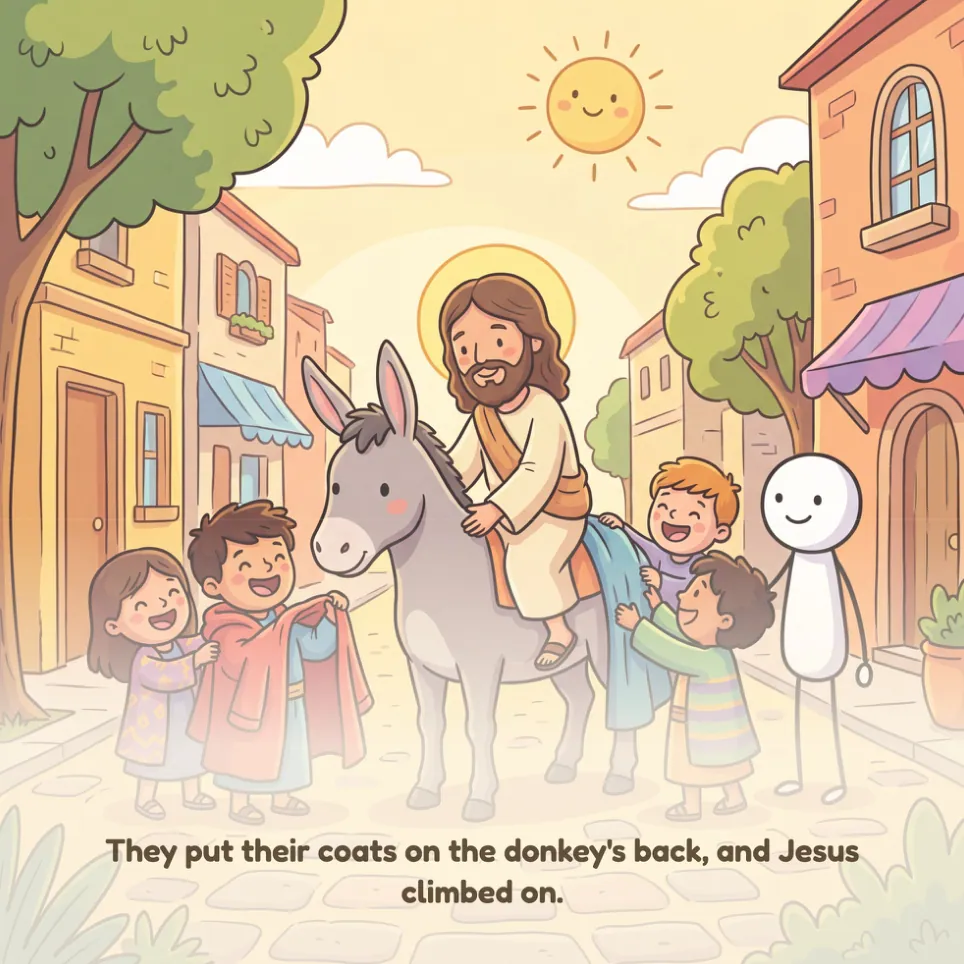 A page from The Triumphal Entry