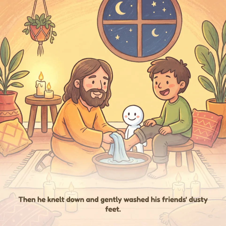 A page from The Last Supper