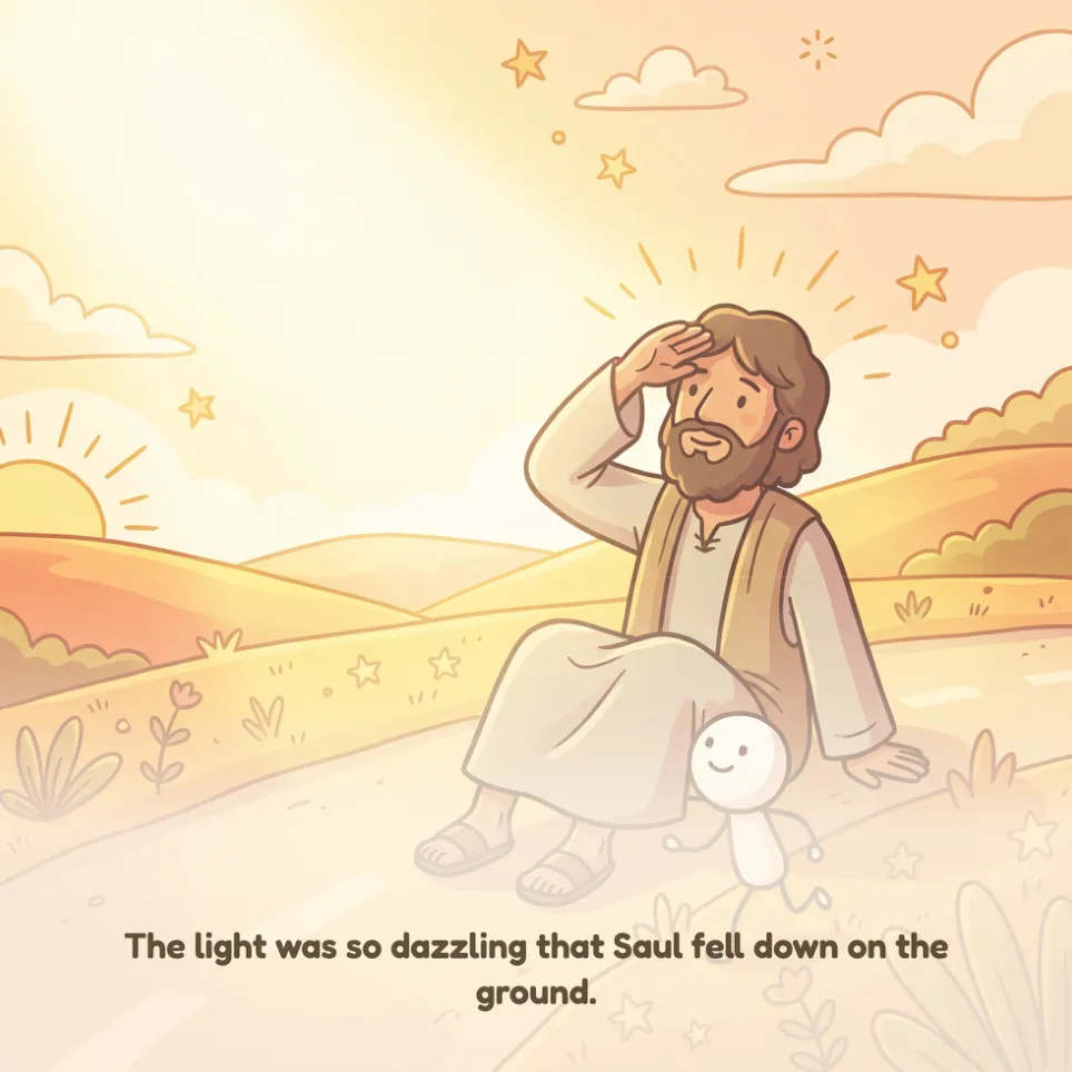 A page from Saul's Conversion